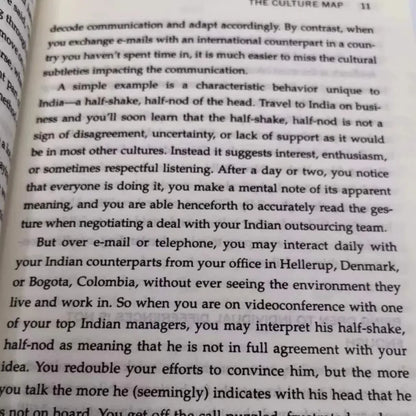 The Culture Map by Erin Meyer (Paperback)