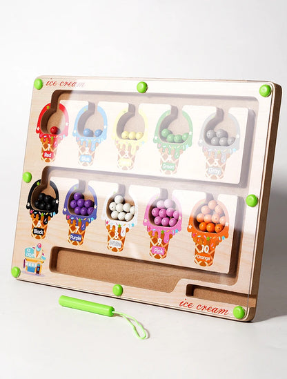 Montessori Magnetic Colour Sorting Maze