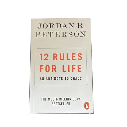 12 Rules for Life An Antidote to Chaos by Jordan B Peterson Paperback Book