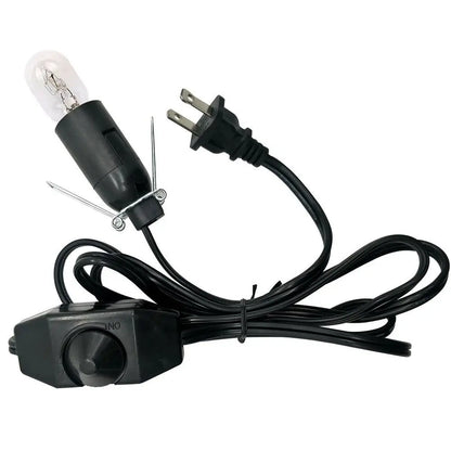 Salt Lamp Cord and Bulb with Dimmer Switch