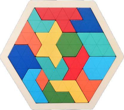 Wooden Tangram Puzzle