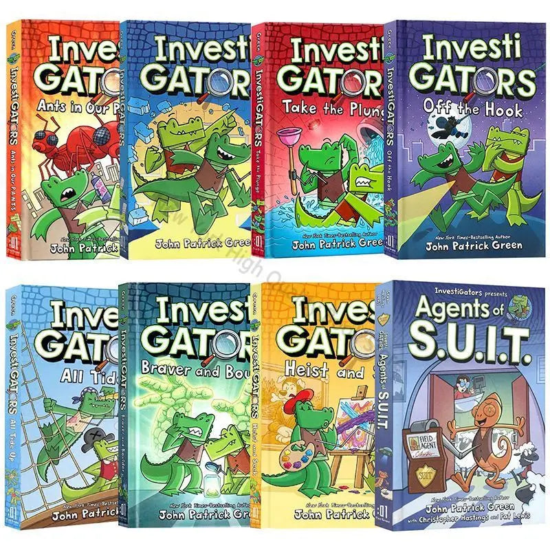 InvestiGators – 8‑Book Comic Adventure Set