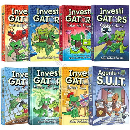 InvestiGators – 8‑Book Comic Adventure Set