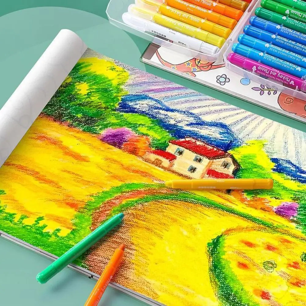 English Version Portable Paper Painting Book – Creative Graffiti & Art Drawing Supplies