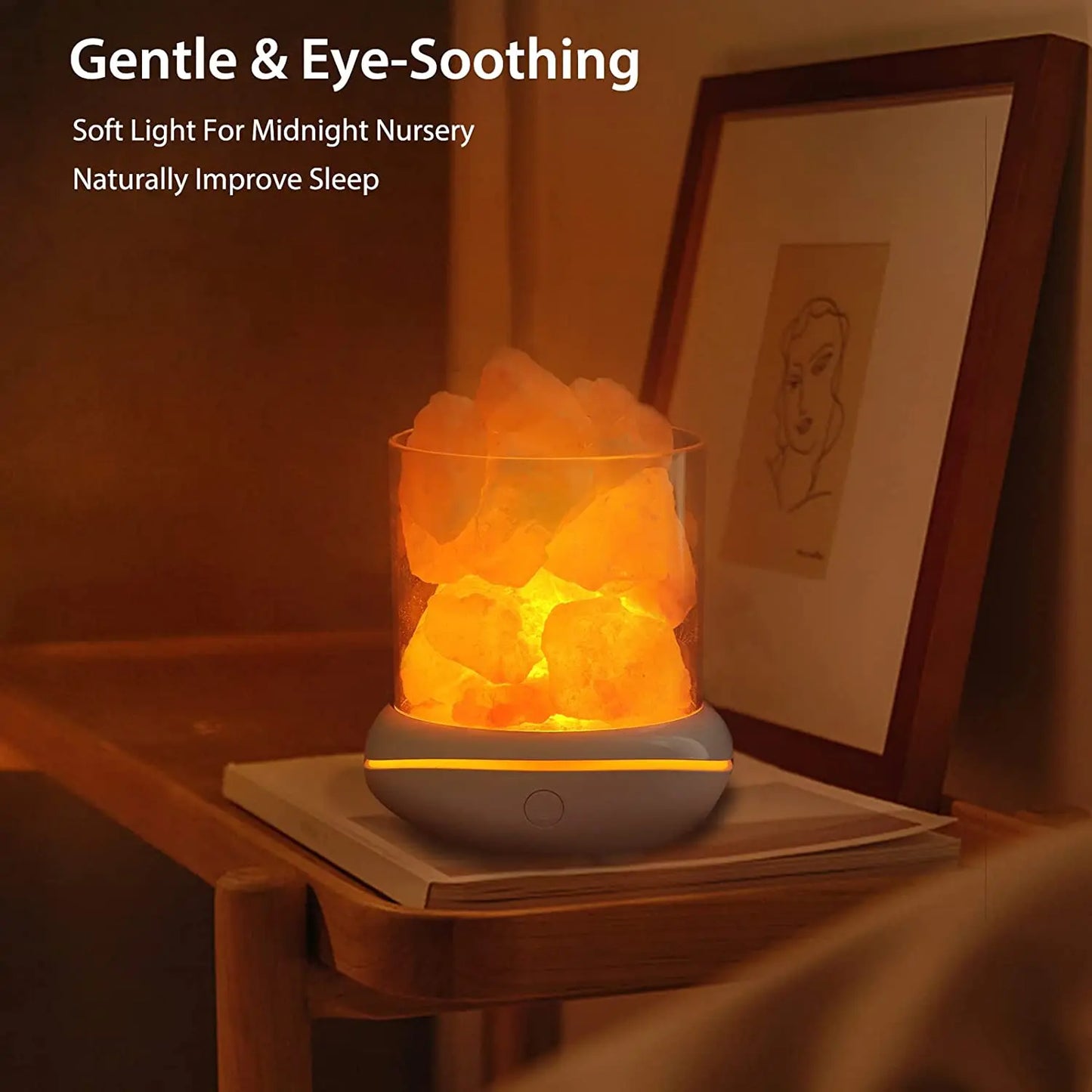 USB Aromatherapy Natural Himalayan Salt Lamp