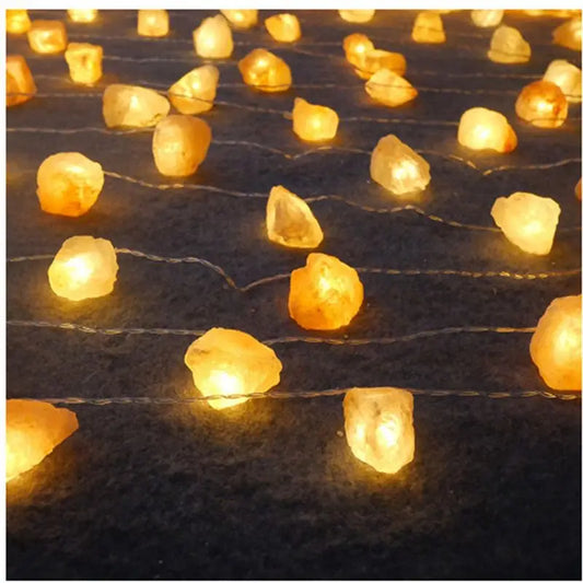 USB Himalayan LED String Salt Lamp