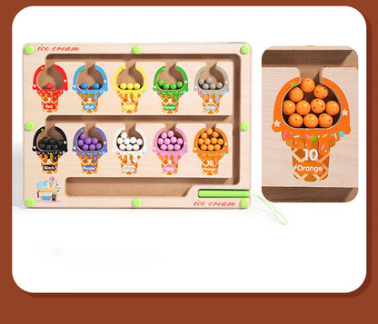 Montessori Magnetic Colour Sorting Maze