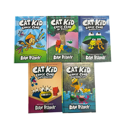 Cat Kid Comic Club – 5‑Book Adventure Set