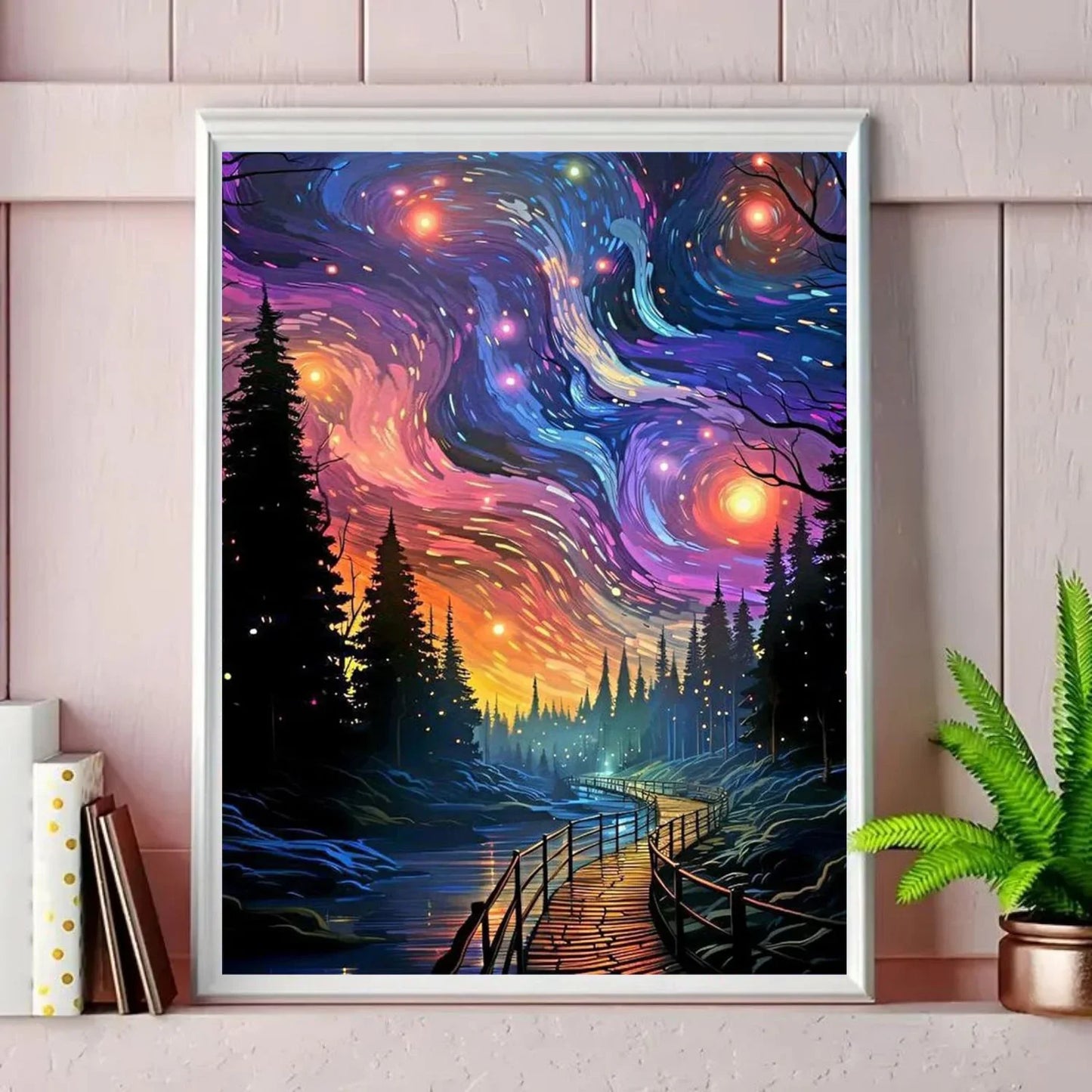 Frameless Paint‑by‑Numbers Canvas Kit — For Creatives Aged 12 to 112