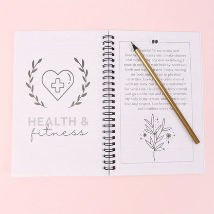 Adult Mental Health Workbooks – Care Journal with Emotion Tracker, CBT Exercises and Relaxation Techniques