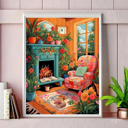 Frameless Paint‑by‑Numbers Canvas Kit — For Creatives Aged 12 to 112