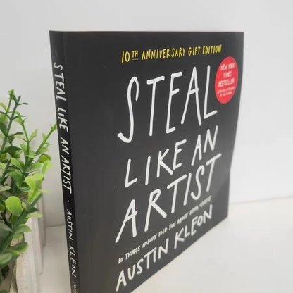 Steal Like an Artist by Austin Kleon Paperback Creative Self Help Book