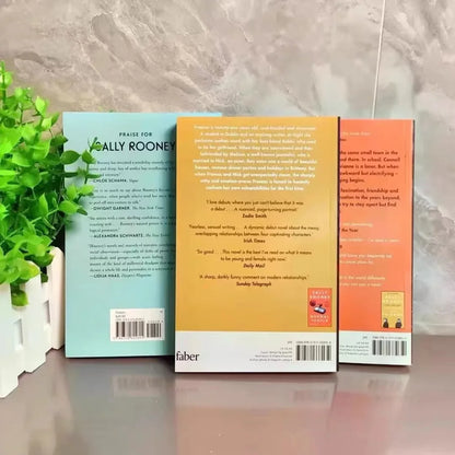 Sally Rooney Novel Series Normal People Conversations With Friends Beautiful World Where Are You Fiction Books