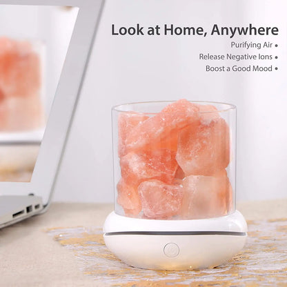 USB Aromatherapy Natural Himalayan Salt Lamp