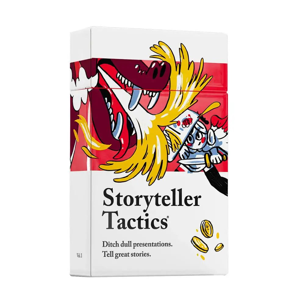Storyteller Tactics Card Deck Business Tool for Influence Persuasion and Speaking