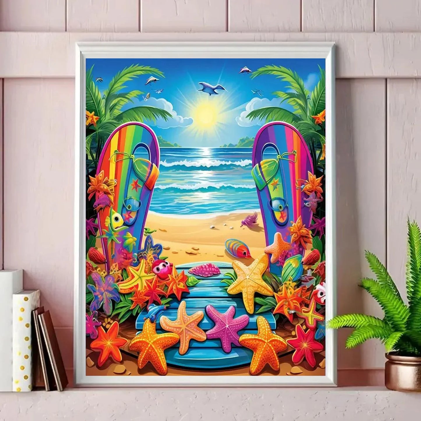 Frameless Paint‑by‑Numbers Canvas Kit — For Creatives Aged 12 to 112