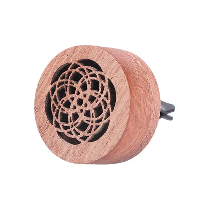 Wooden Essential Oil Diffuser Car Vent Clip