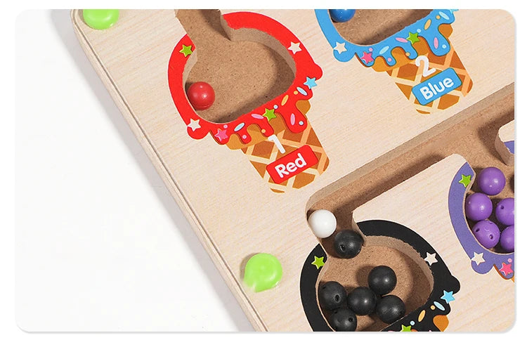 Montessori Magnetic Colour Sorting Maze