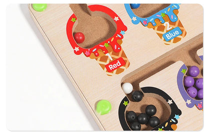 Montessori Magnetic Colour Sorting Maze