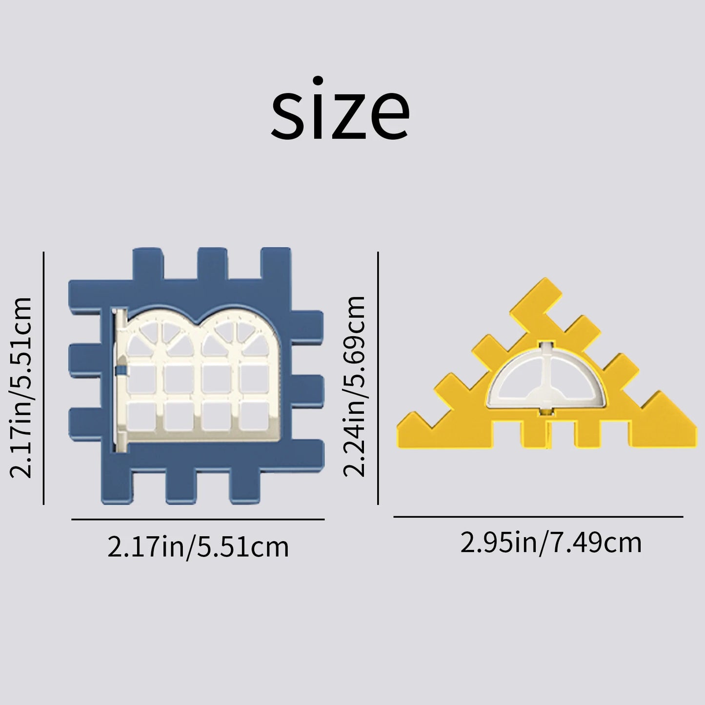 Large-Scale House Building Block Big (1 cm)