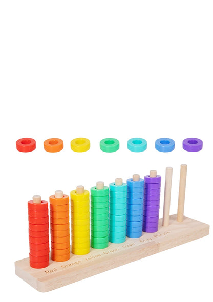 Wooden Montessori Color Matching Game for Kids – Early Learning Educational Toy