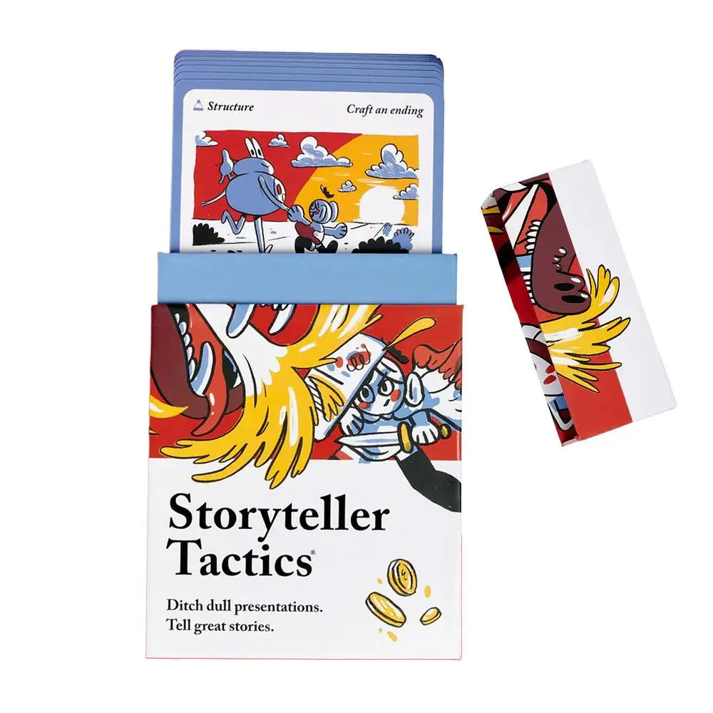 Storyteller Tactics Card Deck Business Tool for Influence Persuasion and Speaking