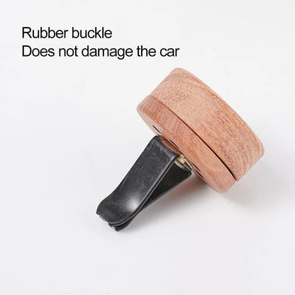 Wooden Essential Oil Diffuser Car Vent Clip