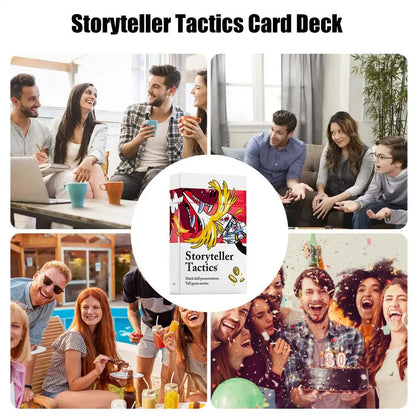 Storyteller Tactics Card Deck Business Tool for Influence Persuasion and Speaking