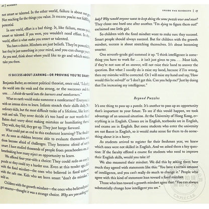 Mindset The New Psychology of Success by Carol S. Dweck – Inspirational Self-Help Book