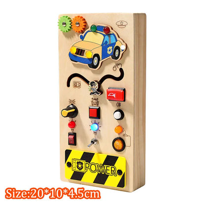 Montessori Circuit Busy Board