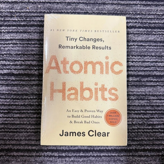 Atomic Habits Book by James Clear – Proven System to Build Good Habits and Break Bad Ones