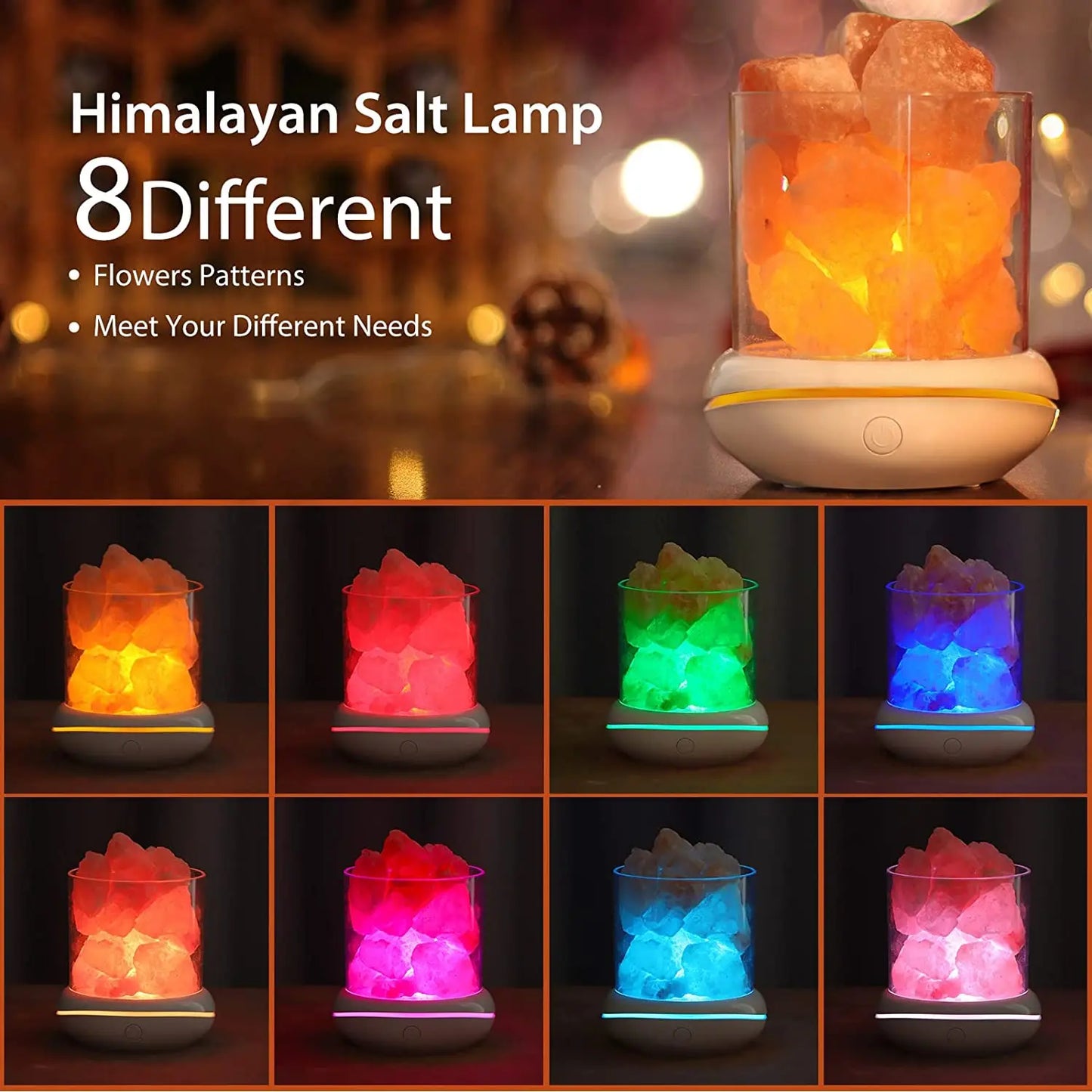 USB Aromatherapy Natural Himalayan Salt Lamp