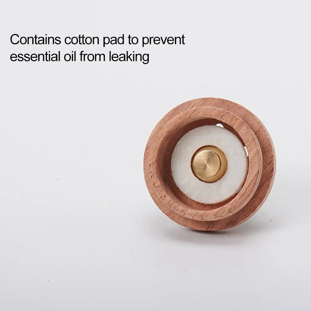 Wooden Essential Oil Diffuser Car Vent Clip