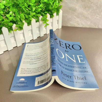 Zero To One By Peter Thiel with Blake Masters Notes on Startups How To Build The Future Encourage Books Livros