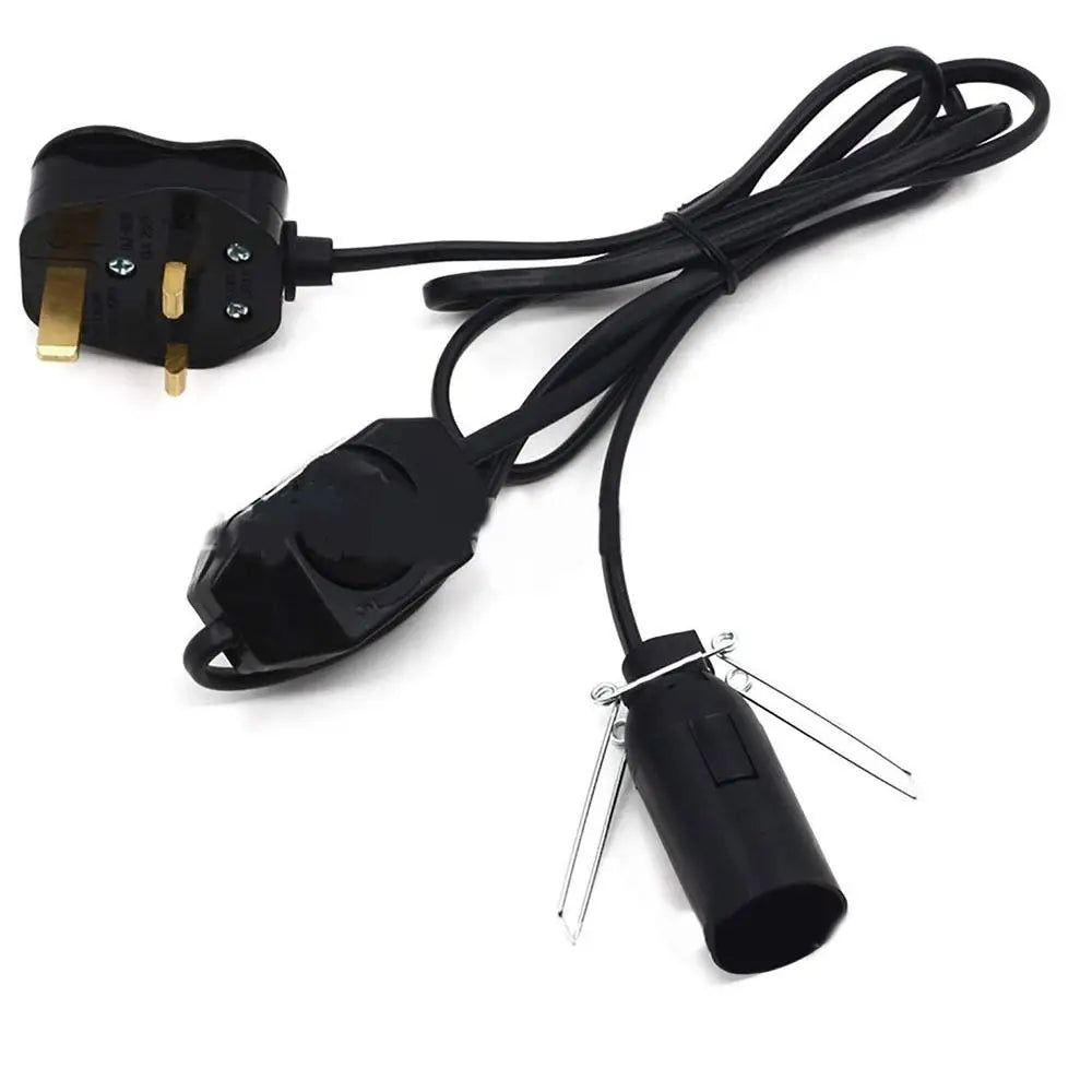 Salt Lamp Cord and Bulb with Dimmer Switch