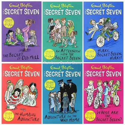 The Secret Seven – 6‑Book Adventure Set by Enid Blyton