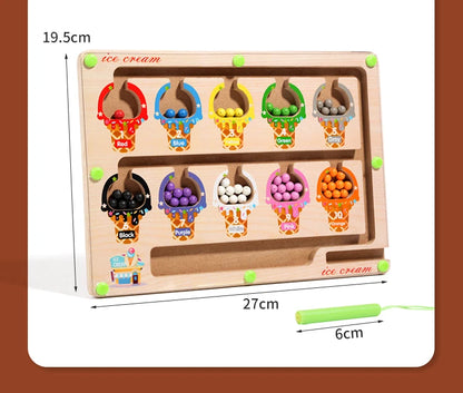 Montessori Magnetic Colour Sorting Maze