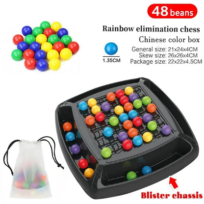 Rainbow Ball Matching Puzzle Game | Montessori Logic Toy for Kids | Educational Brain Teaser