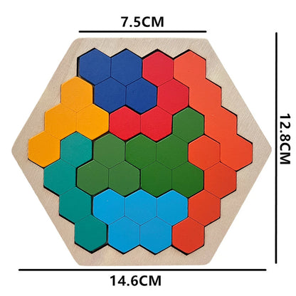 Wooden Tangram Puzzle