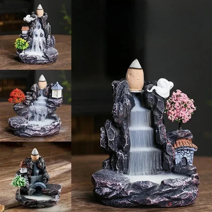 Droplet‑Shaped Incense Aromatherapy Burner