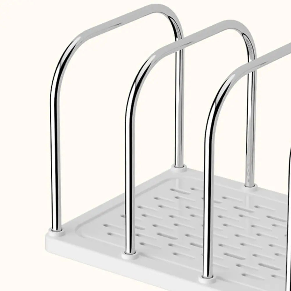 Six Grids Bookend Book Holder with Storage Box – Space-Saving Desk Organizer