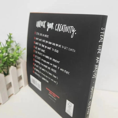 Steal Like an Artist by Austin Kleon Paperback Creative Self Help Book