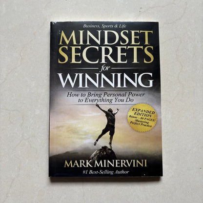 Mindset Secrets for Winning – Personal Power & Success by Mark Minervini — Paperback Edition