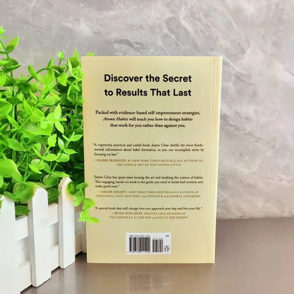 Atomic Habits Book by James Clear – Proven System to Build Good Habits and Break Bad Ones