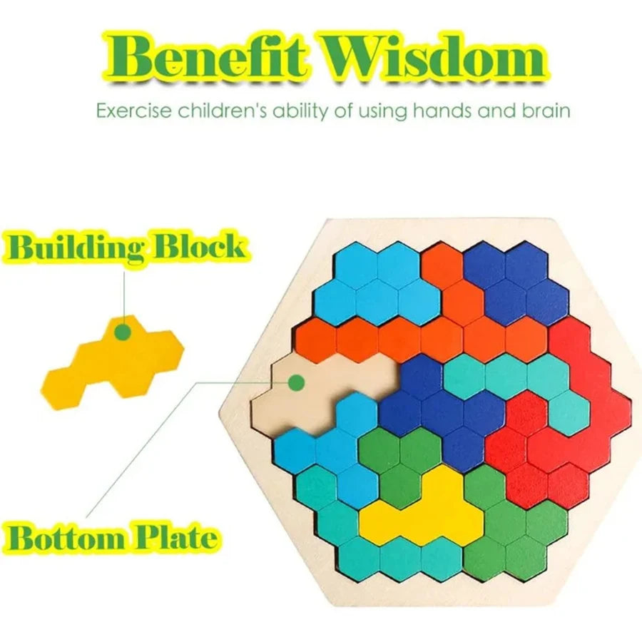 Wooden Tangram Puzzle