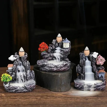 Droplet‑Shaped Incense Aromatherapy Burner