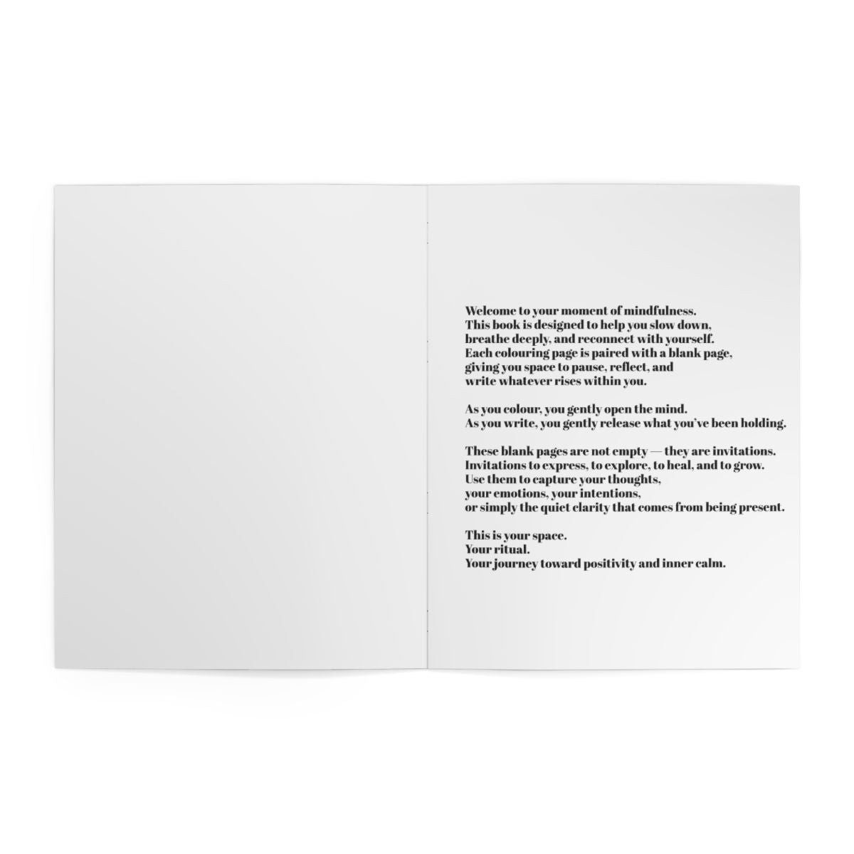 The Mindful Affirmation Colouring & Reflection Book