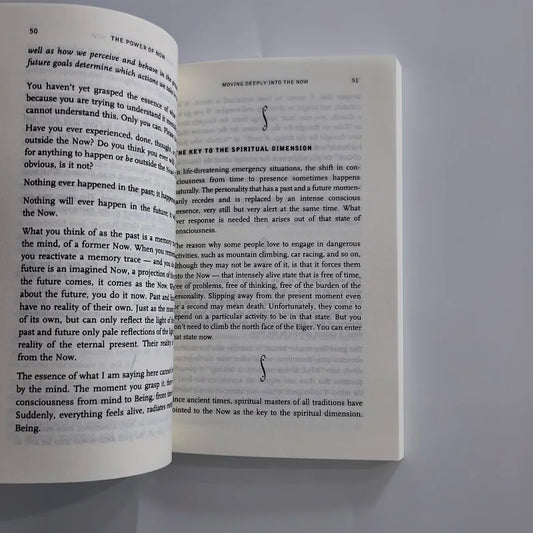 The Power of Now' by Eckhart Tolle