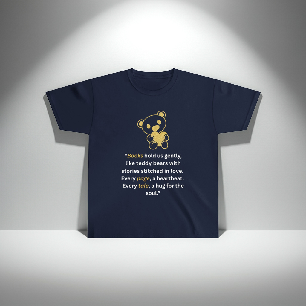 Heartfelt Teddy Bear Youth Tee – Cozy, Inspirational Shirt for Kids