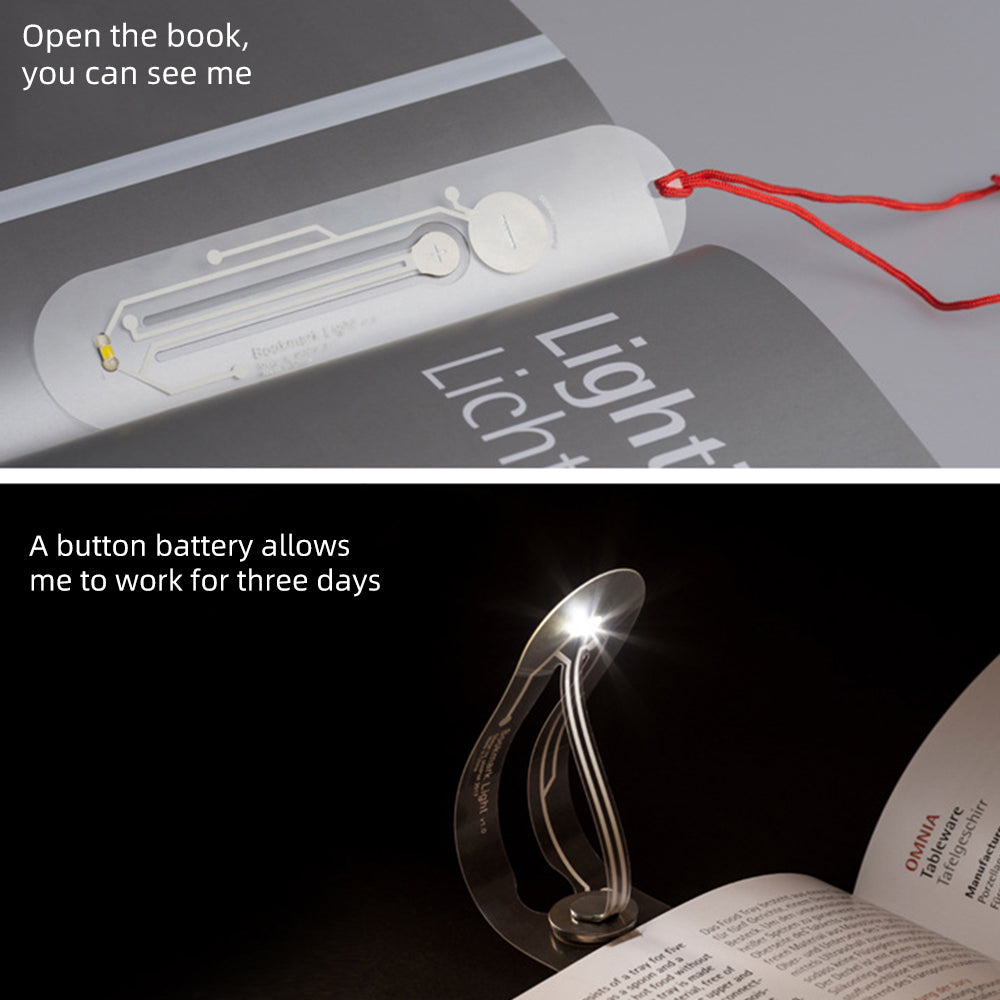Ultra-Thin LED  Foldable Portable Bookmark Light